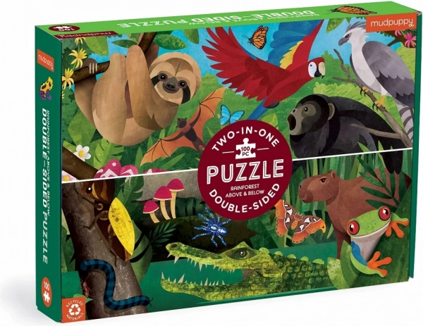 Double-Sided Puzzle Rainforest