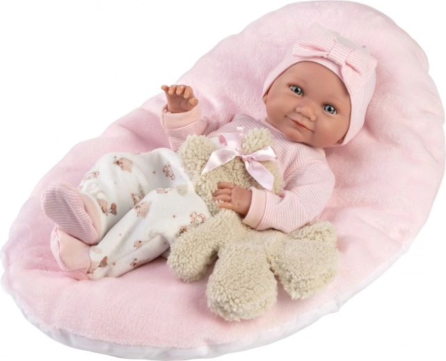Vinyl baby doll 40 cm Llorens Nica
