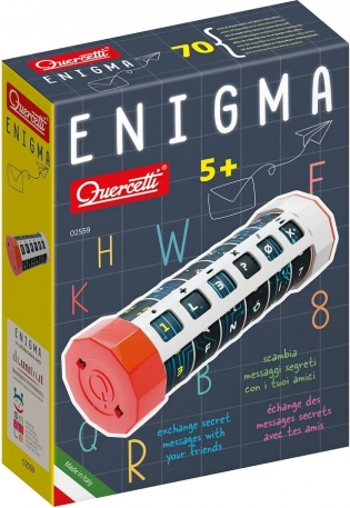 Quercetti Enigma – children's cipher game
