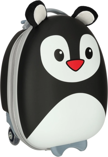 Valigia da viaggio per bambini con ruote – bagaglio a mano – Pinguino