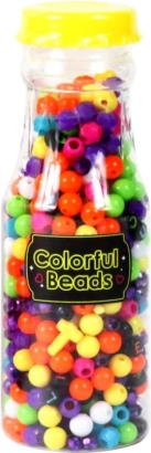 Colored Bead Set in a Bottle