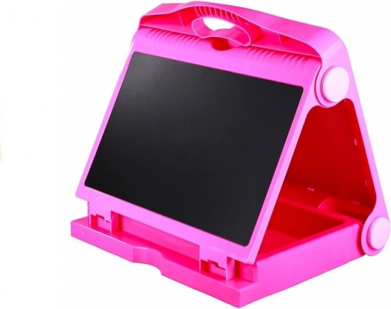 Double-sided Children's Drawing Board with Chalk and Markers 2-in-1