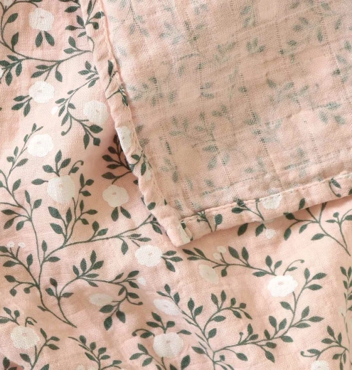 Muslin cloths Blossom 2 pcs – Dusty pink