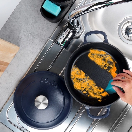 Easy care thanks to enamel