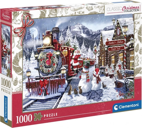 Clementoni Puzzle Christmas Collection: Train Station 500 Pieces
