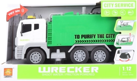 Battery-Powered Spraying Tanker Truck for Kids