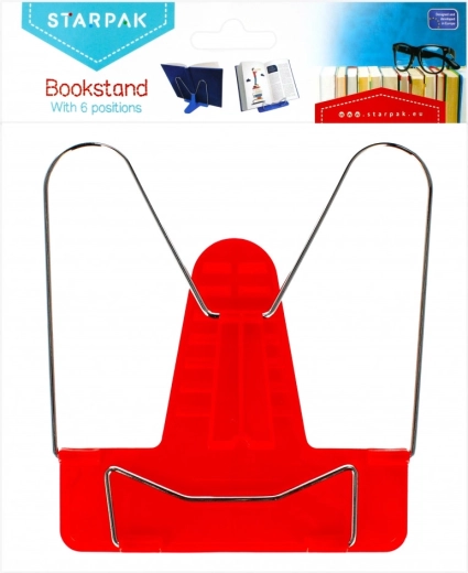 Six adjustable positions for comfortable reading