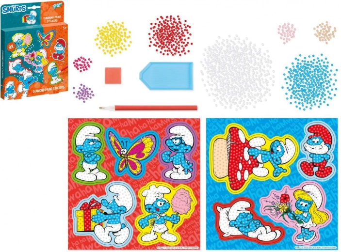 Creative Diamond Painting Set SMURFS