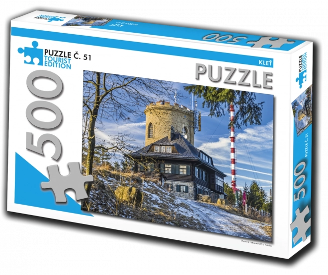 Puzzle Tourist Edition Kleť 500 pieces