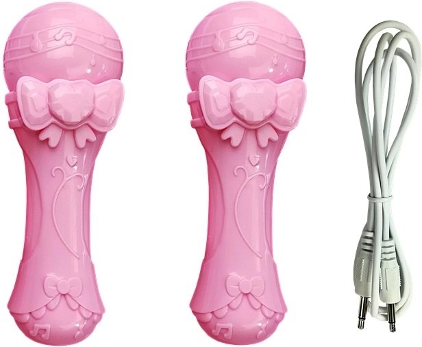 Two microphones for duets and solo performances