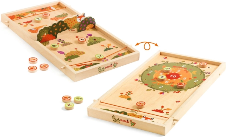 Due mondi di gioco su un’unica plancia bifacciale