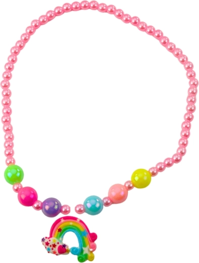 Collana elastica colorata