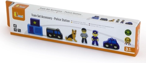 Wooden Police Figures
