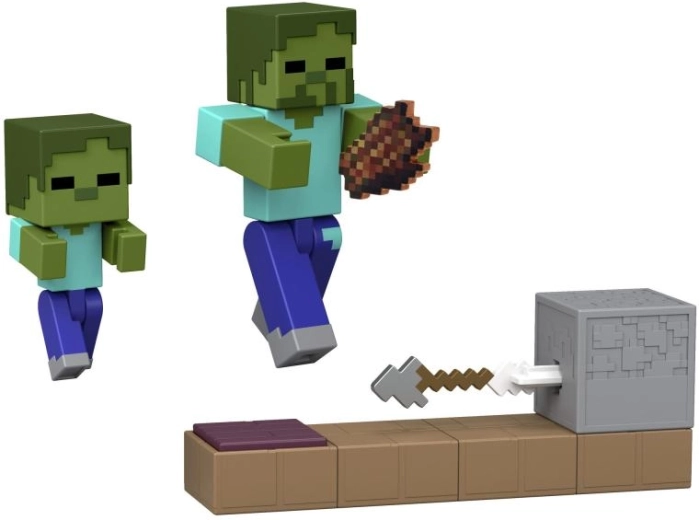 Zombie battle and functional dispenser