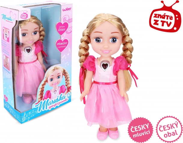 Singing Doll Maruška 33 cm