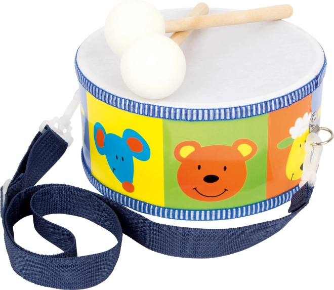 Children's drum with animal motifs by Small Foot