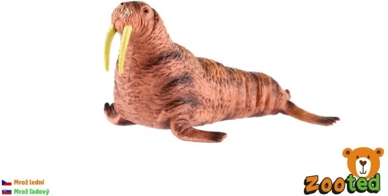 Figurine en plastique morse 14 cm