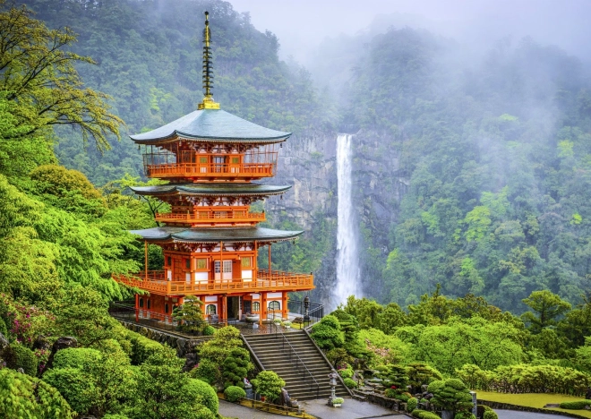 Puzzle Pagoda Seiganto-ji Japan 1000 pieces