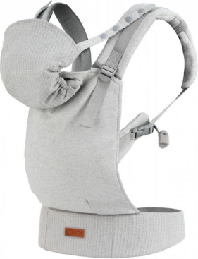 Marsupio ergonomico MoMi Collet grigio