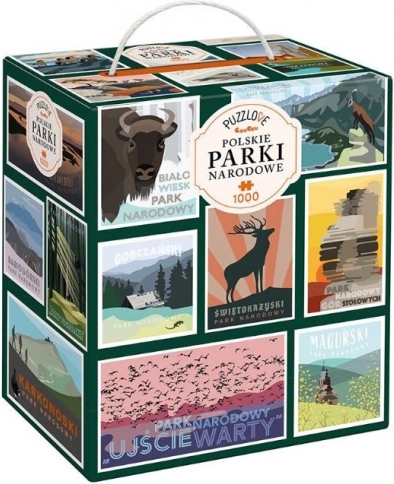 Puzzle Puzzlove Polish National Parks 1000 Pieces