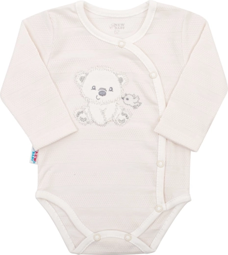 Full-opening bodysuit for easy dressing