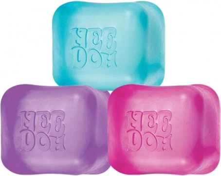 Schylling NeeDoh cube compressible Teenie Nice Ice Baby