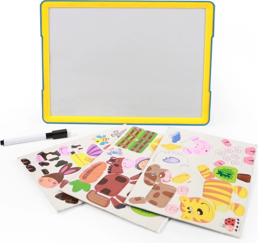 Children's Magnetic Drawing Board with Animals