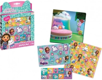 Gabby's Dollhouse Gift Box with Stickers