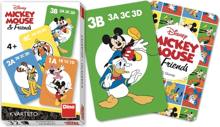 Cartes à jouer Mickey et ses amis