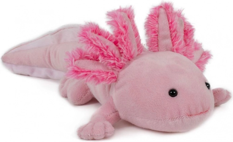 plüss mexikói axolotl 30 cm – rózsaszín