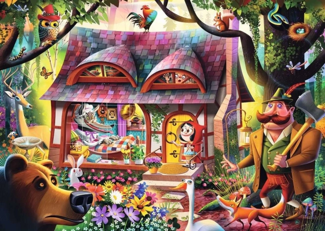 Puzzle Little Red Riding Hood 1000 pieces