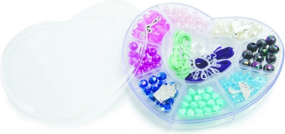 Heart-shaped organizer full of colorful inspiration