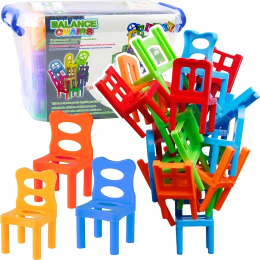 Skill Game Balancing Chairs 48 Pieces