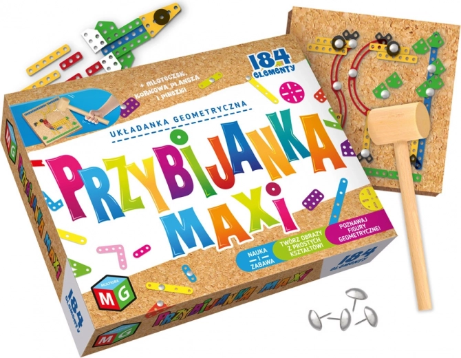 Multigra kreatív parafa kalapálós készlet MAXI kalapáccsal