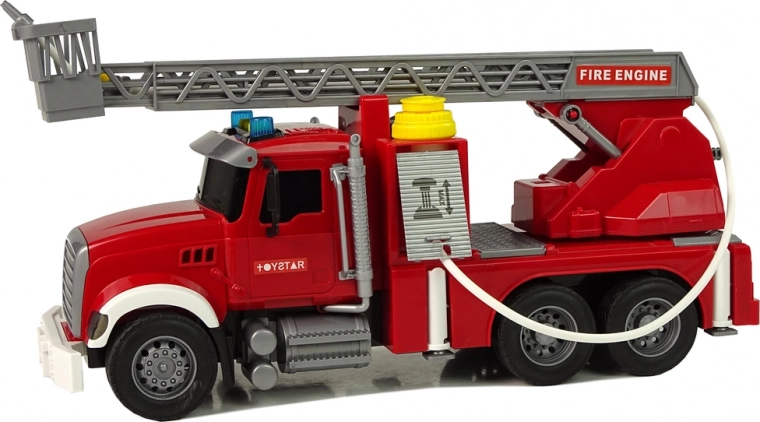 Skutečné stříkání vody z hadice