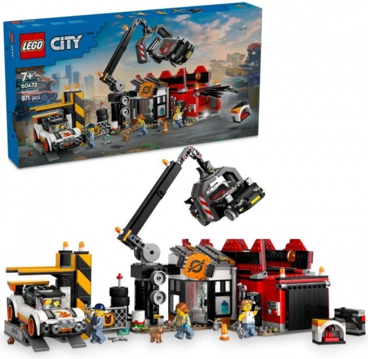 LEGO City Car Scrap Yard