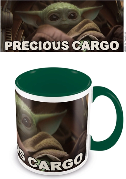 Colorful Mug Mandalorian Precious Cargo