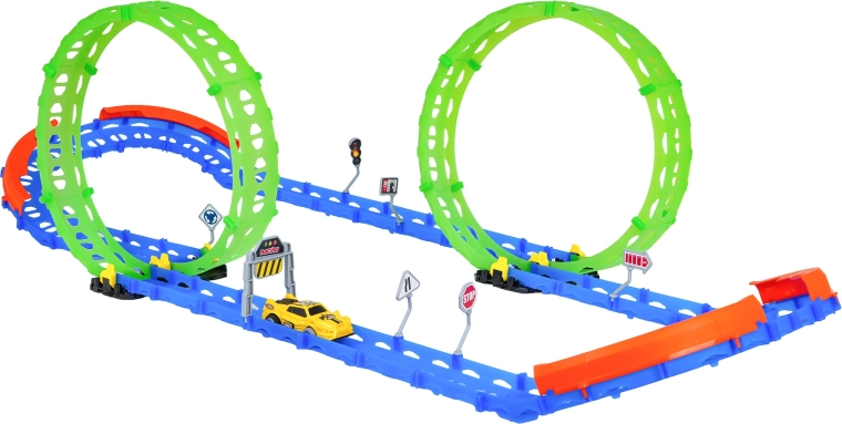 Moduláris pálya biztonsági korlátokkal