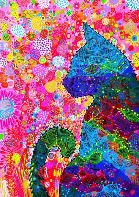 Puzzle Stray Cat 1500 Pieces ENJOY