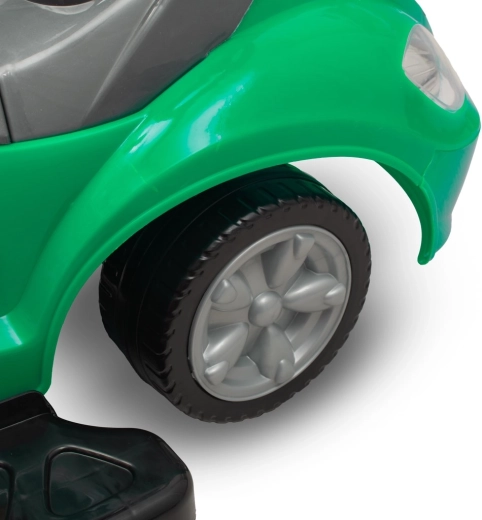 Afneembare voetsteunen en stabiele wielen