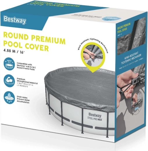 Drainage holes to prevent water buildup