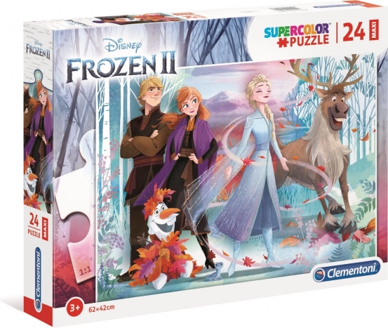 Puslespil 24 brikker Maxi Super Color Frost 2