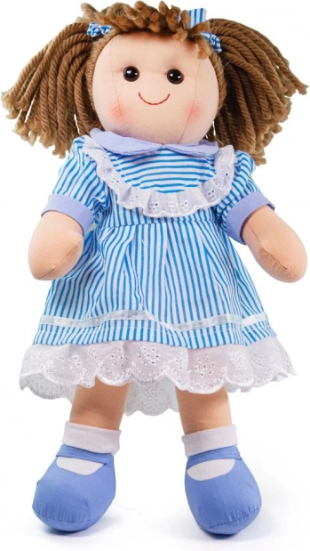 poupée en tissu Amelia 38 cm de Bigjigs Toys