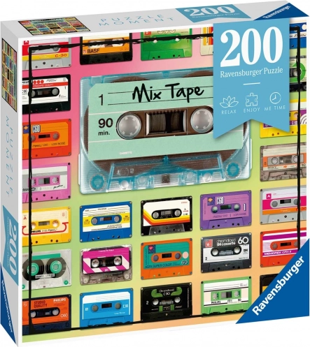 Ravensburger puzzle Cassette Design 200 pieces