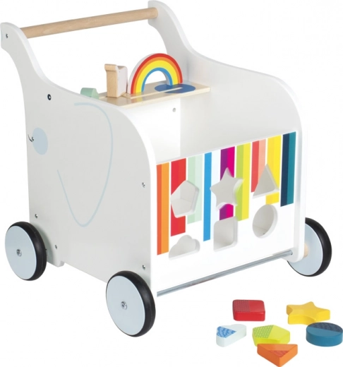 Wooden Walker Toy Box Elephant by Small Foot