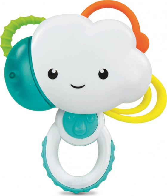 Rattle and Teether Rain Cloud 2-in-1 CLEMENTONI BABY
