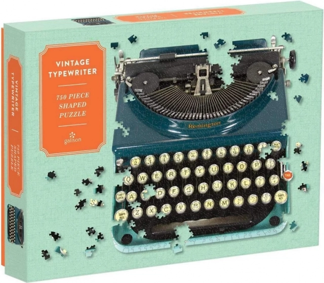 Galison Shaped Puzzle Typewriter 750 Pieces