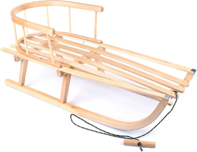 Corda di traino con manico in legno