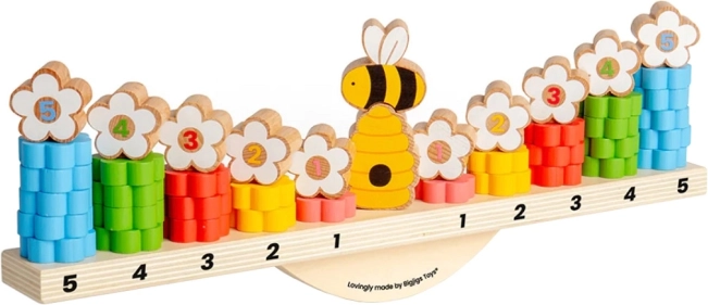 Jeu d'équilibre Abeille