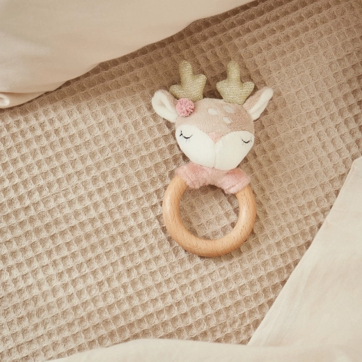 Gentle rattle for sensory stimulation